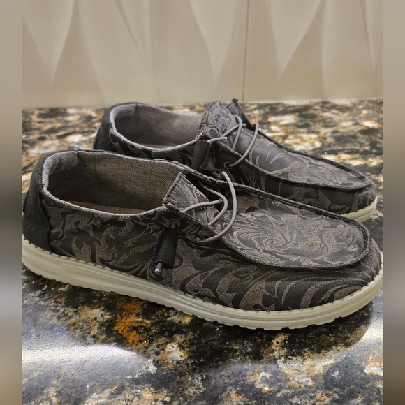 Hey Dude Women's Wendy Ranch Gunmetal Size 9 - Picture 5 of 6